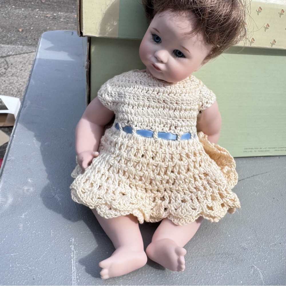 Antique bisque baby doll